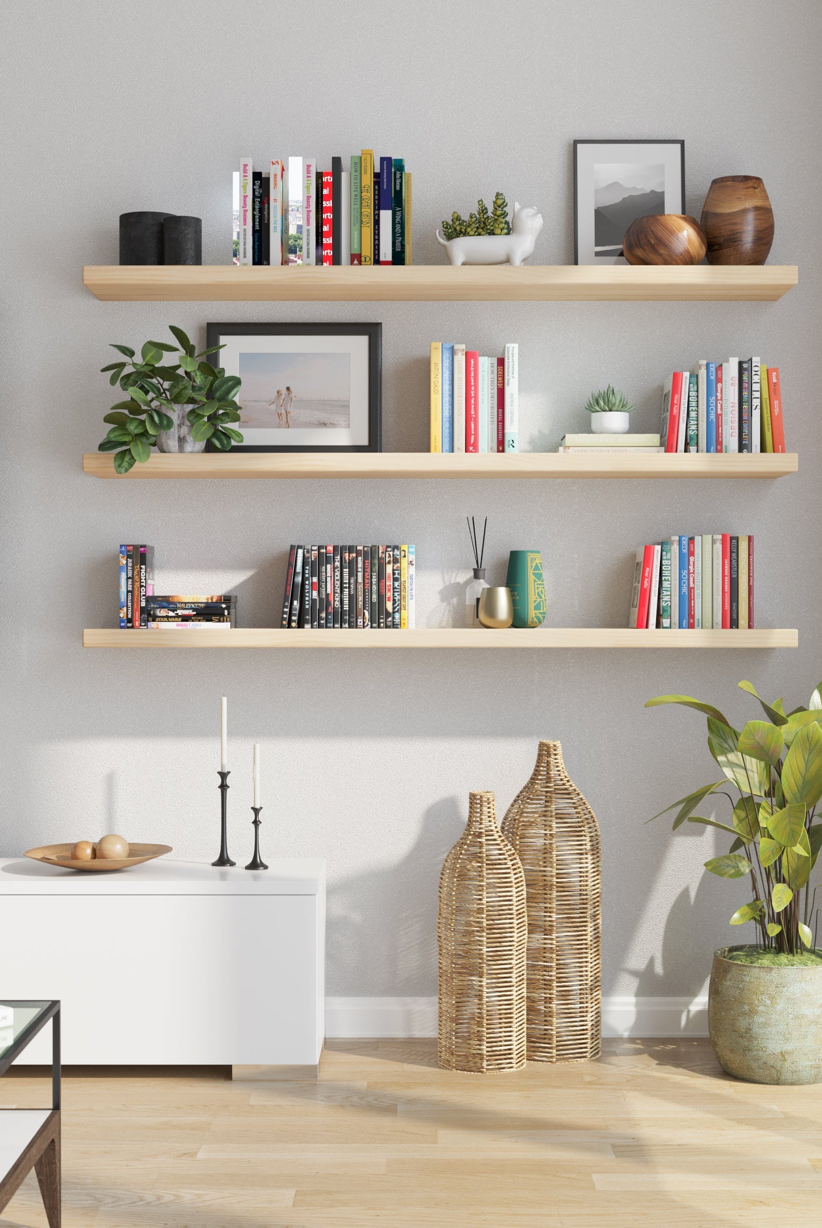 Floating Shelves vs. Hidden Bracket Shelves: How to Pick the Right Look