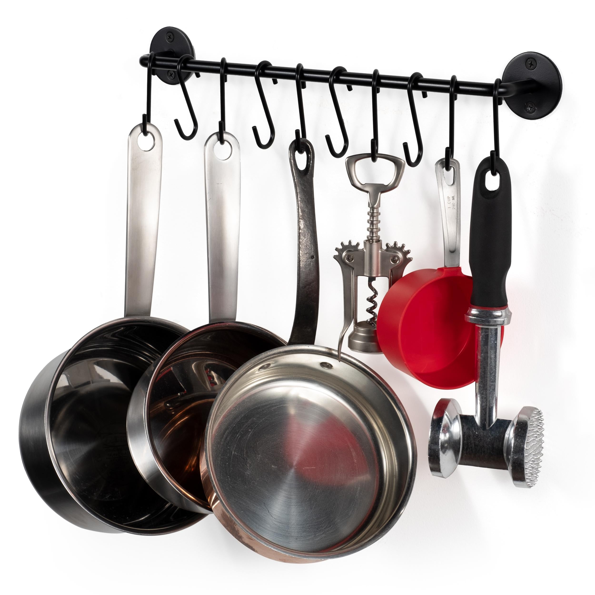 Hooks For Hanging - Kitchen Pot Racks S Hook 10 Pack Set – Pro Chef Kitchen  Tools
