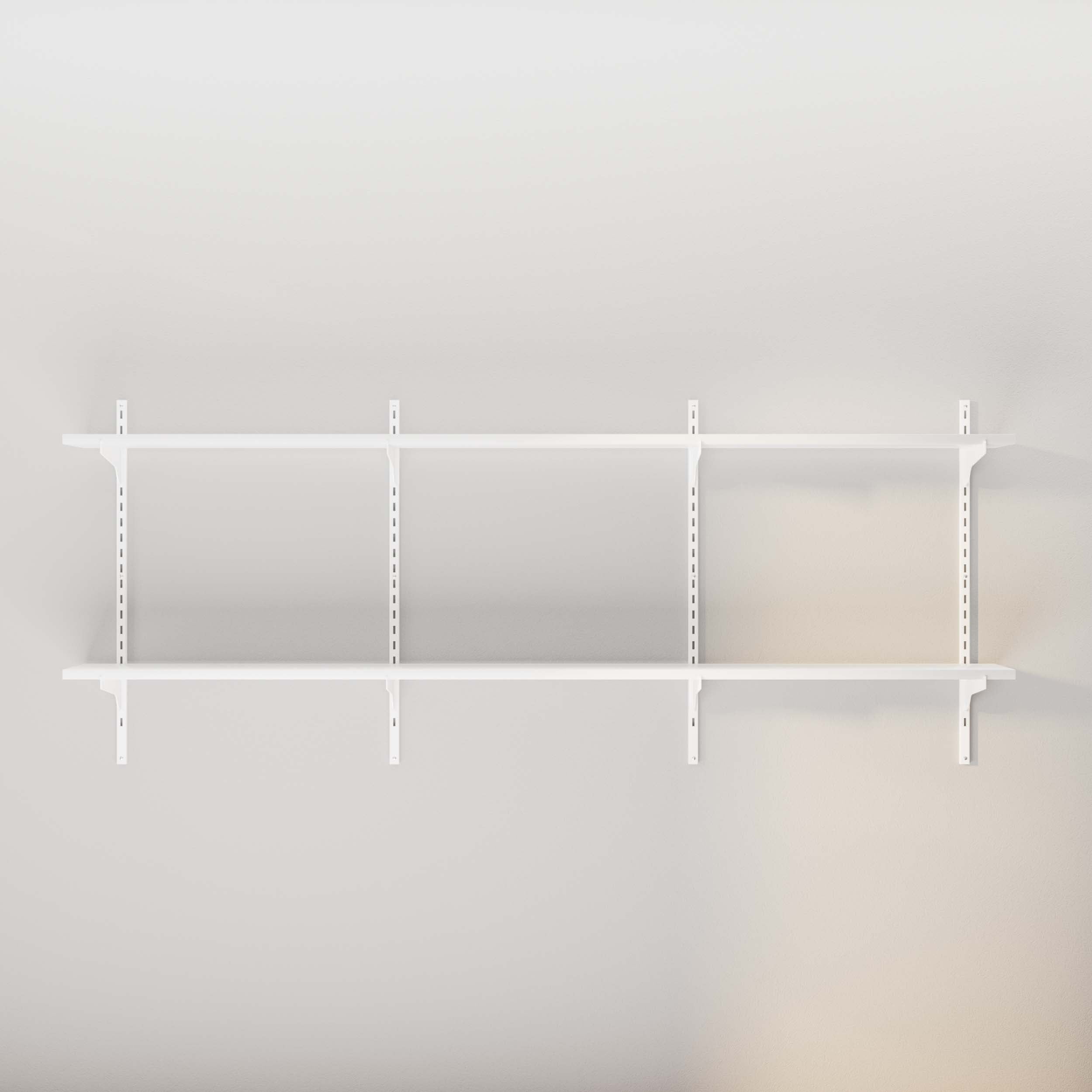 Adjustable wall shelf unit discount
