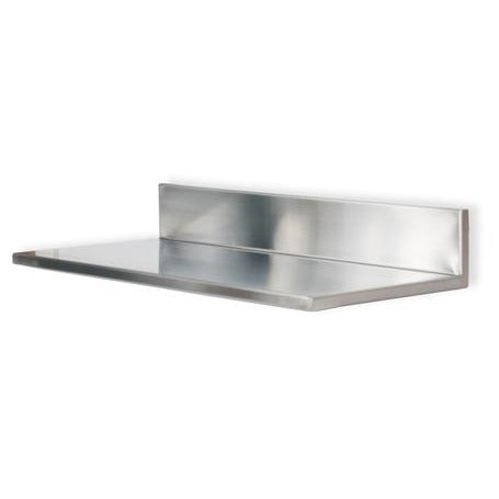 Wallniture Plat Stainless Steel Wall Shelf Heavy Duty Restaurant Bar Cafe &  Home Kitchen Organization and Storage Shelf Set of 2 30.75 Silver