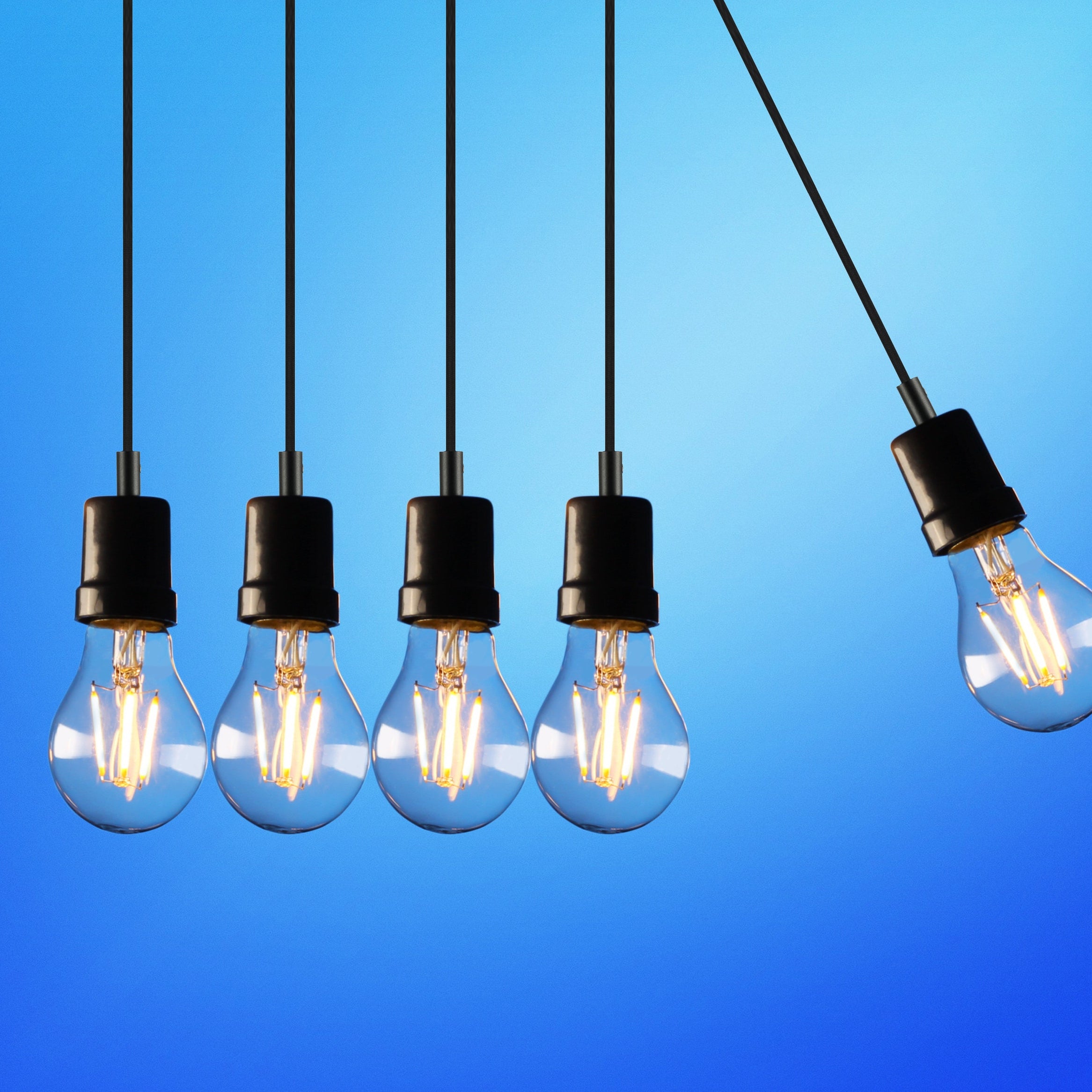 FIORE Hanging Lantern Cord Room Decor for Pendant Light Bulbs Socket - 15 Feet - Set of 1 or 5 - Black - Wallniture