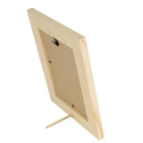 WOODLOGAN Unpainted Wooden Picture Frame - Set of 10 - 5" x 7" - Wallniture