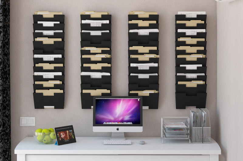 vertical wall file organizer