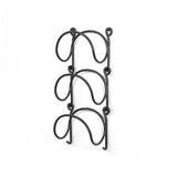 MODUWINE Wall Mounted Wine Rack – Round Style – 3, 4, 5 Pieces – Black - Wallniture