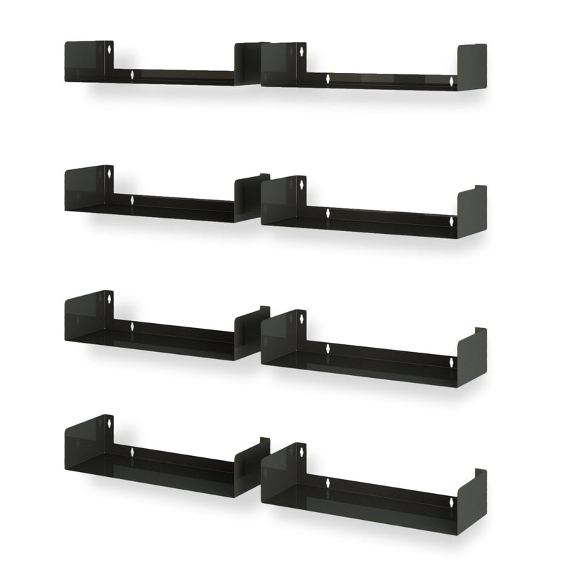 PLAT Wall Mount Kitchen Floating Shelves – 15.8, 23.6, 30.5 Length –  Wallniture