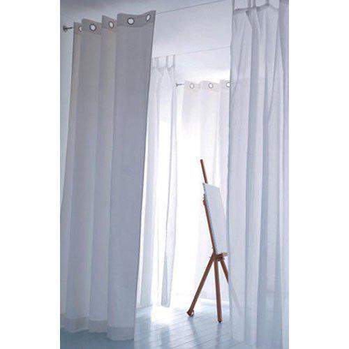BARRE Wire Curtain Rod  for Bedroom Decor - 196” Length - Stainless Steel - Wallniture