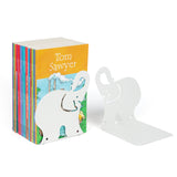 ANIMO Elephant Bookends and Shelves - Set of 2 - White - Wallniture