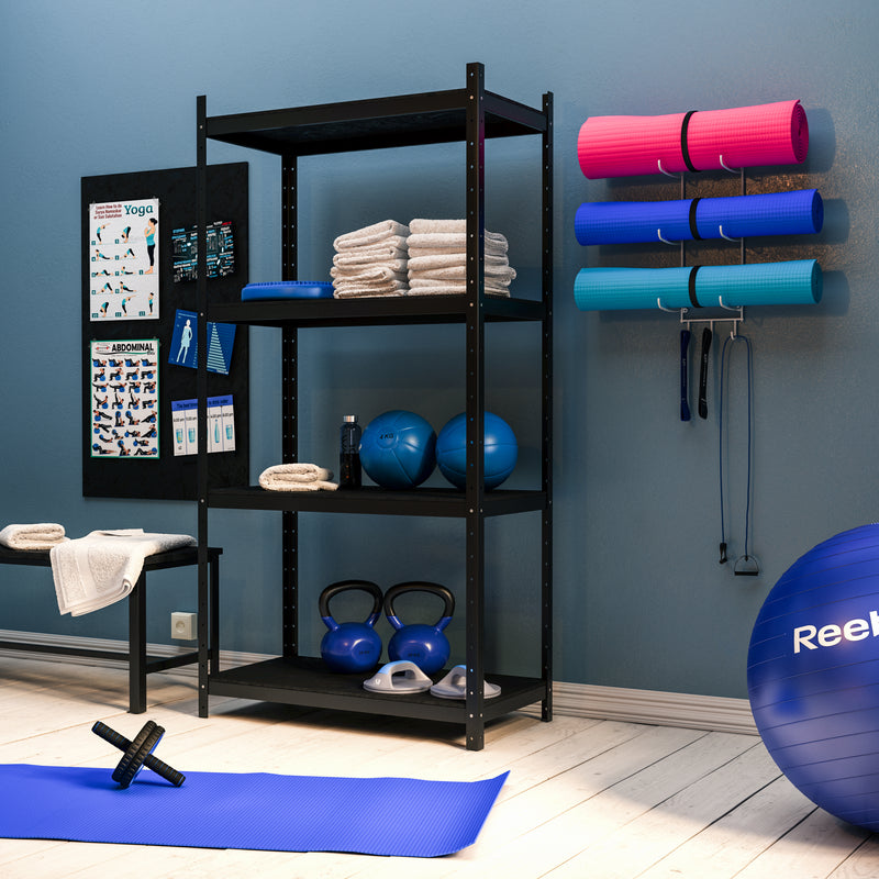 Wallniture Wall Mount Yoga Mat Foam Roller and Towel Rack for Your Fitness  Class Opinion, OutdoorFull.com