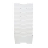 LISBON Wall File Holder  – 3, 6, 9 Tier – White - Wallniture