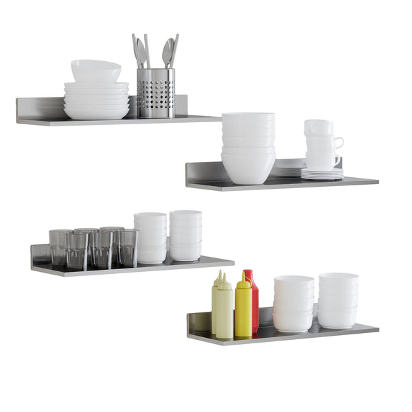 PLAT Wall Mount Kitchen Floating Shelves – 15.8, 23.6, 30.5 Length –  Wallniture