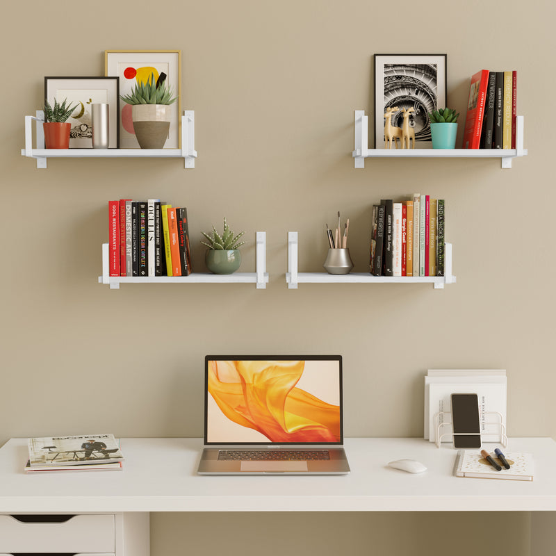 TOLEDO 36 Long Floating Shelves for Wall Storage, Floating Bookshelf, –  Wallniture